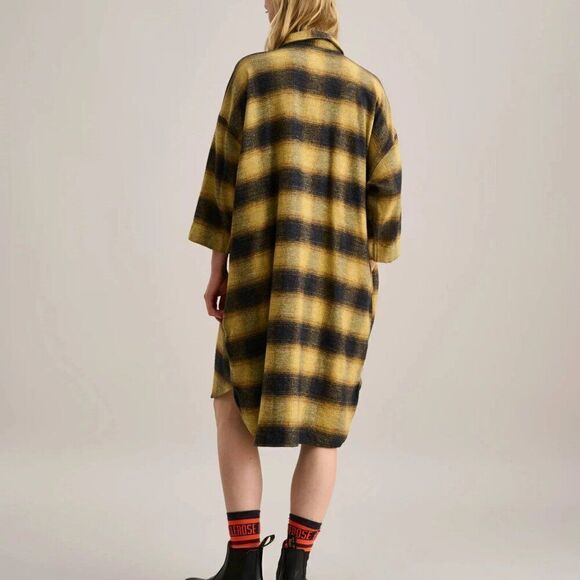 Bellerose | Gladys Shirt Dress Flannel Size 0 (Oversized, can fit size M & L) - Picture 3 of 7